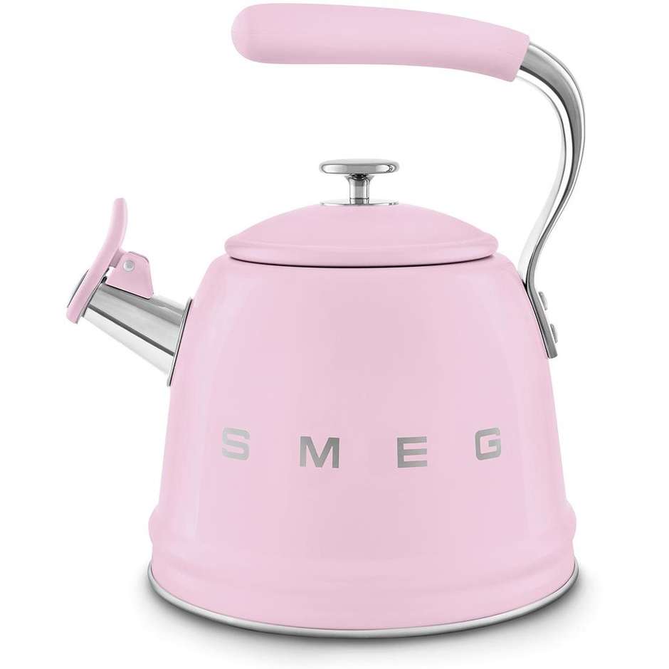 Smeg WKF01PK Bollitore Elettrico Senza Fili 1,7 Litri Inox