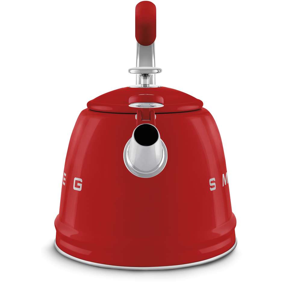 Smeg WKF01RD Bollitore Elettrico Senza Fili 1,7 Litri Inox
