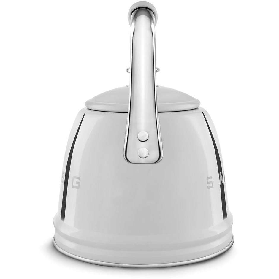 Smeg WKF01SS Bollitore in Acciaio Inox con Fischio di Segnalazione Capacitàà 2.3 LT Colore Acciaio Inox