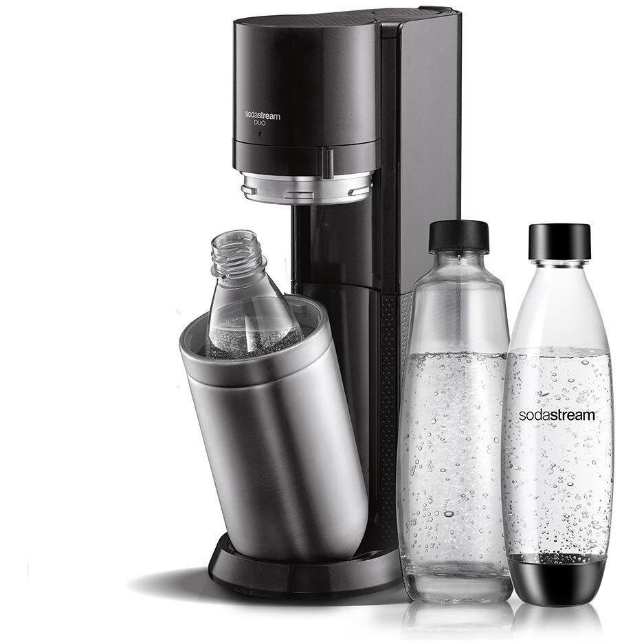 Sodastream Duo Gasatore per Acqua Frizzante Capacitàà 1 Lt colore nero