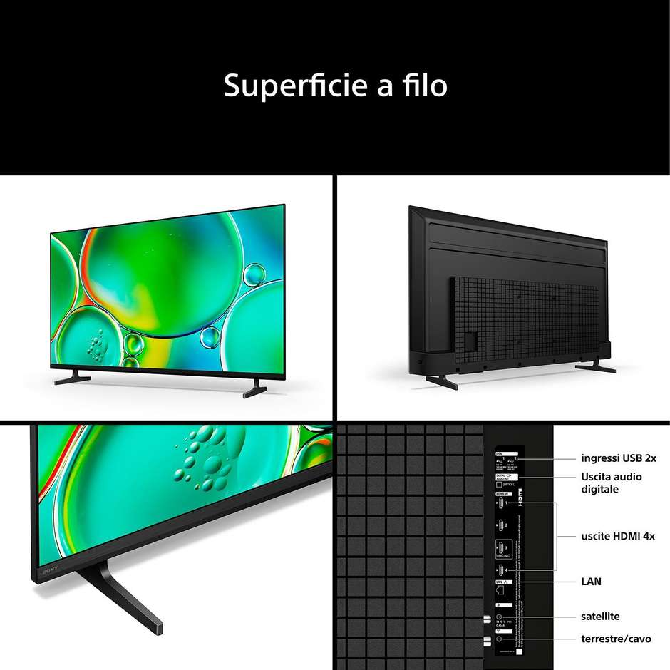 Sony BRAVIA 2 II TV LED 43" 4K HDR Google TV
