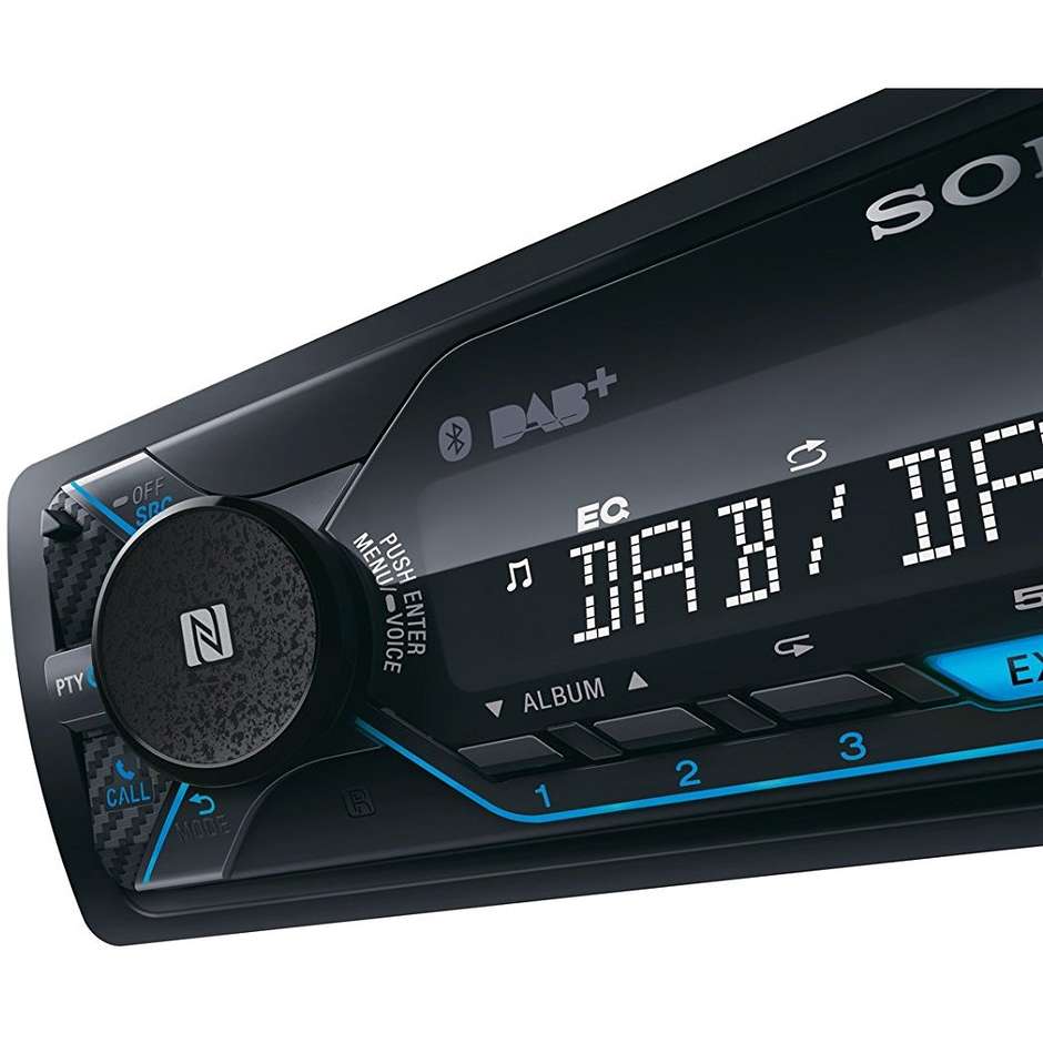 Sony DSX-A510 autoradio Bluetooth ingresso USB/ Aux 4 x 55W Nero