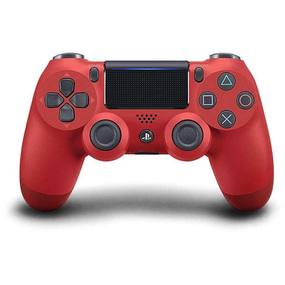 Sony DualShock 4 V2 Controller wireless per Playstation 4 colore Magma Red