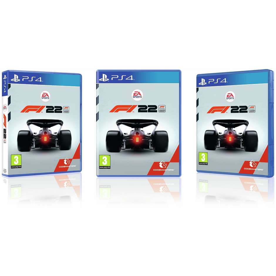 Sony F1 2022 Videogioco per PlayStation 4 PEGI 3