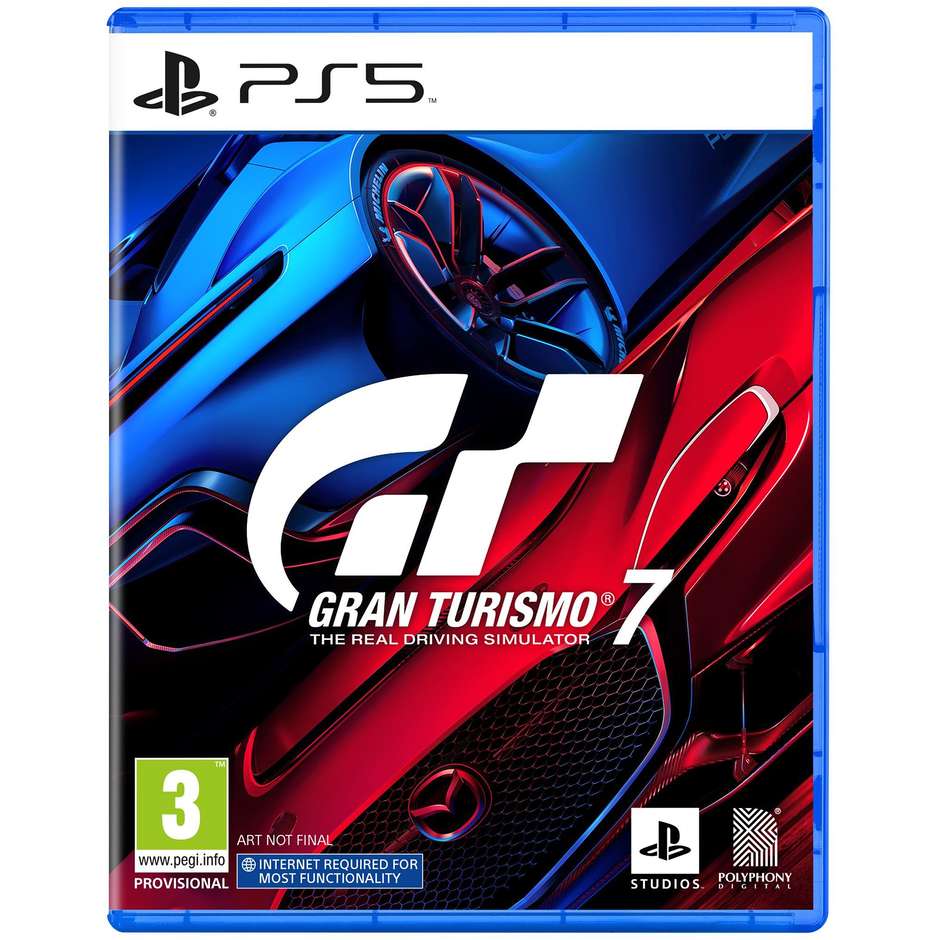Sony Gran Turismo 7 Videogioco per PlayStation 5 PEGI 3