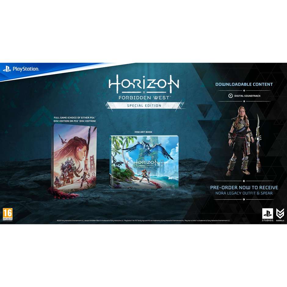 Sony Horizon Forbidden West Special Edition Videogioco per PlayStation 4 PEGI 16