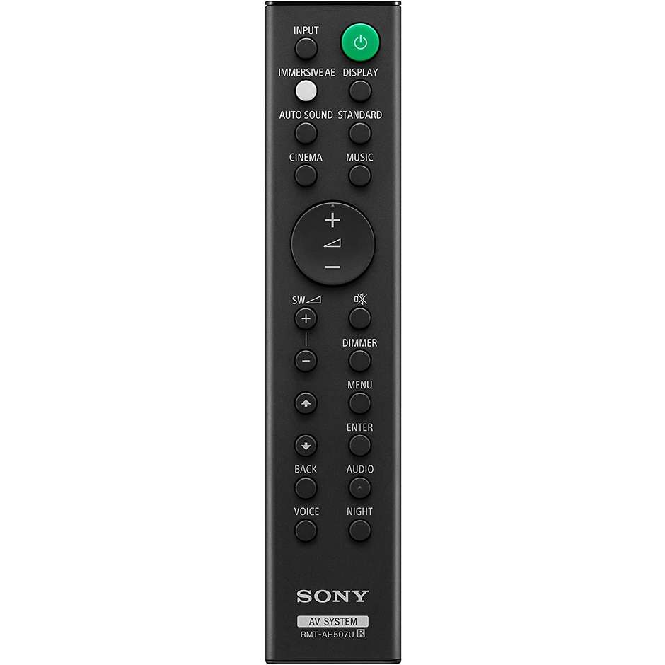 Sony HT-G700 Home Soundbar 3.1 Ch Dolby Atmos potenza max 400 Watt con Subwoofer Wireless