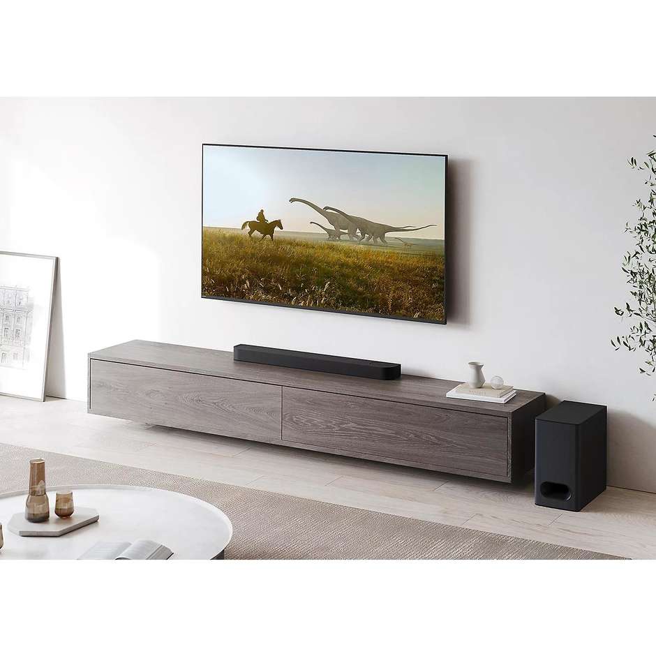 Sony HTBD60 Soundbar 3.1.2 Canali 350W Subwoofer Wireless Dolby Atmos Nero