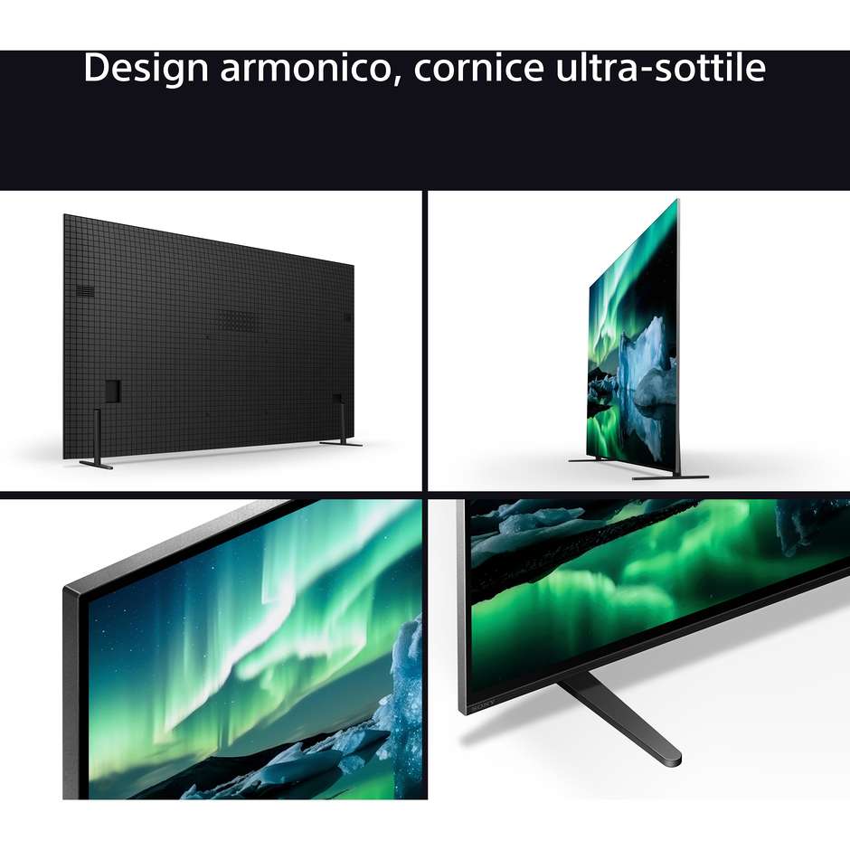 SONY K65XR8APAEP Smart TV 65" OLED 4K Ultra HD Google TV Colore Black