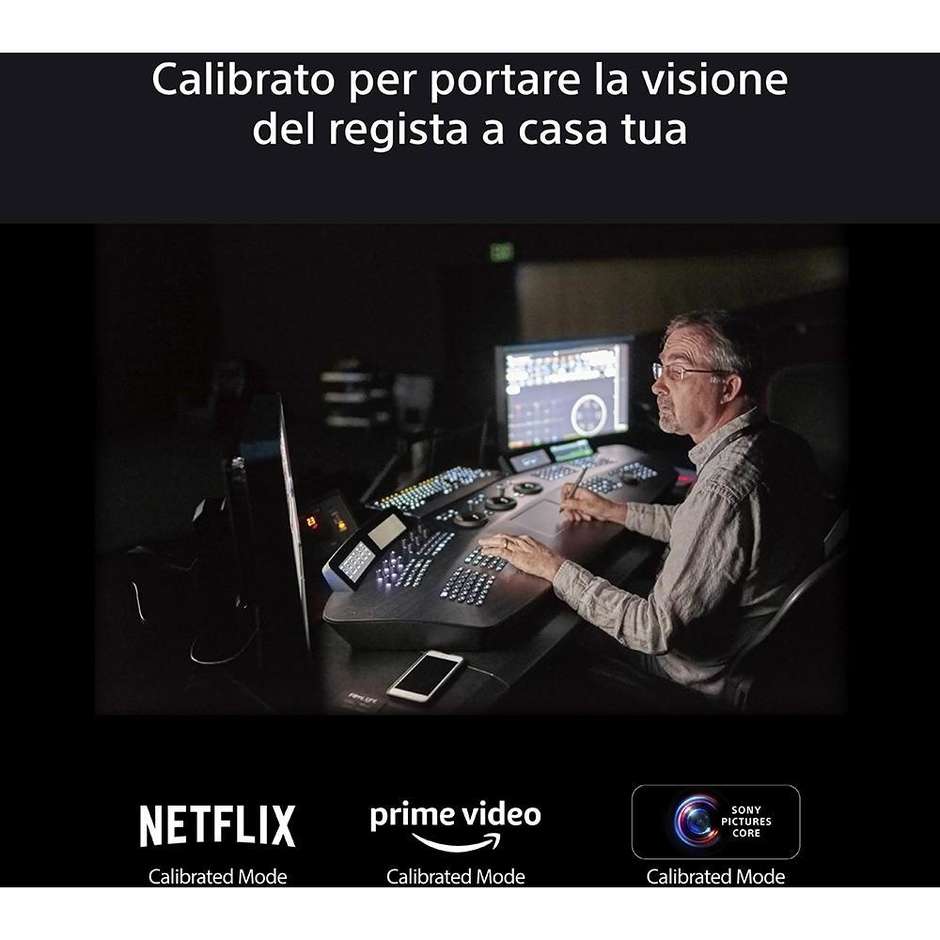 Sony K65XR8M25B TV OLED 65" 4K Ultra HD Smart TV Classe F Colore Nero