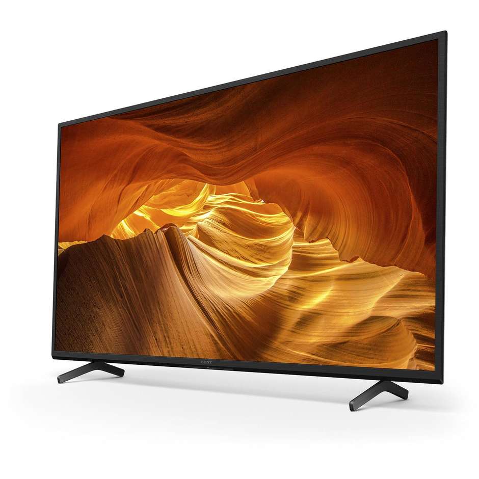 Sony KD43X72KPAEP Tv LED 43" 4K Ultra HD Smart Tv Wi-Fi Classe G Colore cornice Nero