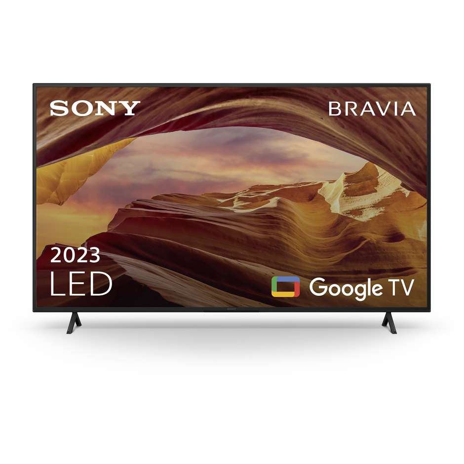 SONY KD55X75WLA Smart TV 55" LED 4K Ultra HD Google TV Colore Black