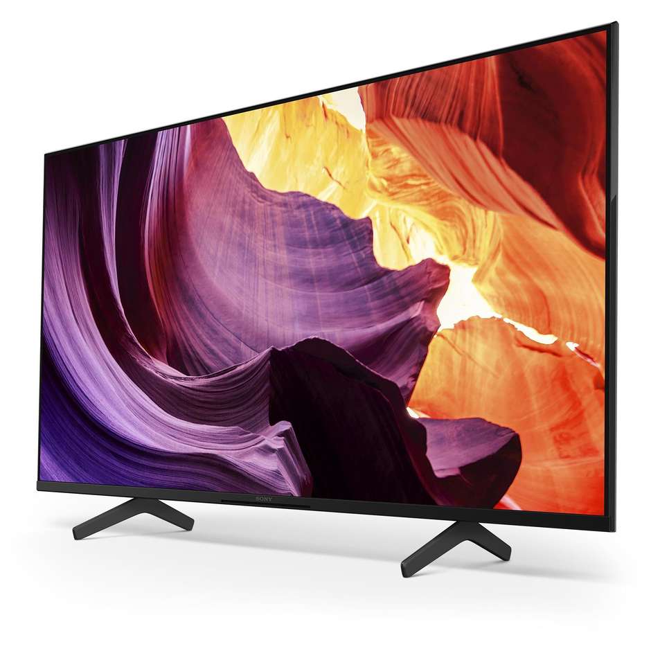 Sony KD55X81KAE Tv LED 55" 4K Ultra HD Smart TV Wi-Fi Classe G Colore cornice Nero