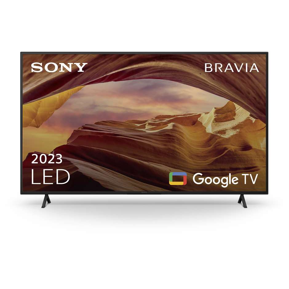 Sony KD65X75WLA TV LED 65" 4K Ultra HD Smart TV Wi-Fi Classe F Colore Nero