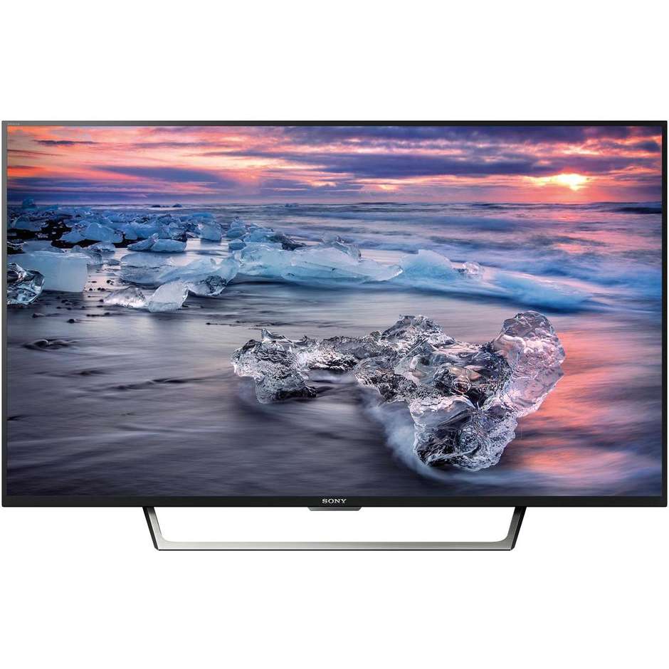 Sony KDL49WE755BAEP Tv LED 49" Full HD Smart Tv Wi-fi integrato classe A+ nero, argento