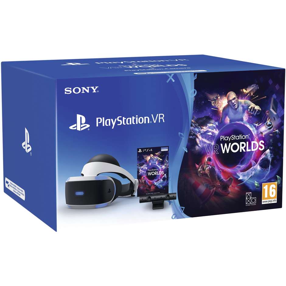 Sony Kit PSVR MK4 + Camera + VR Worlds voucher
