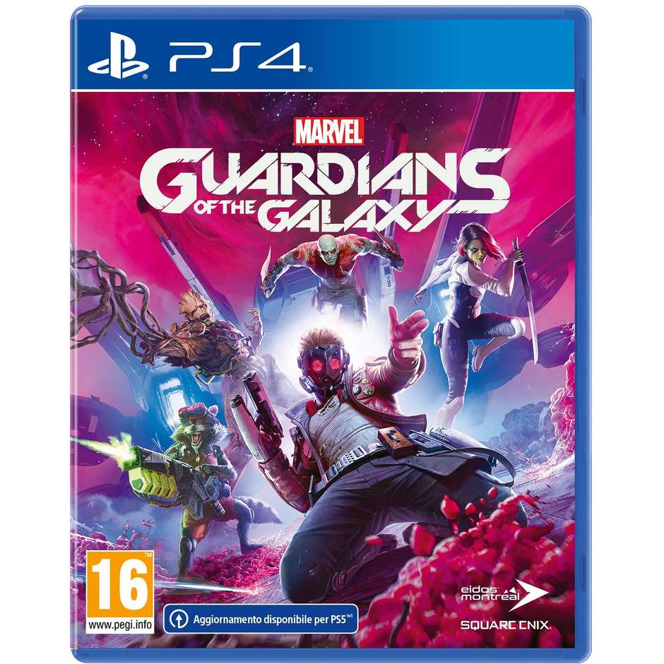 Sony Marvels Guardians of the Galaxy Videogioco per PlayStation 5 PEGI 16