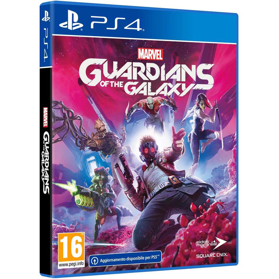 Sony Marvels Guardians of the Galaxy Videogioco per PlayStation 5 PEGI 16