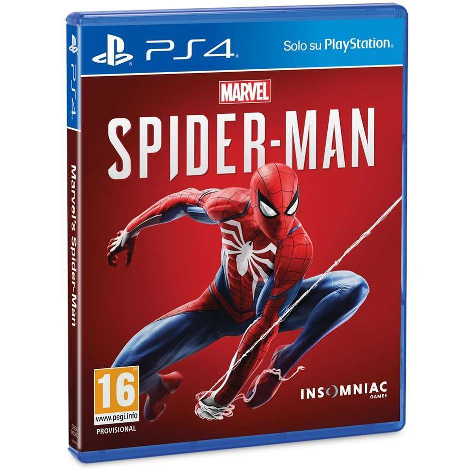 Sony Marvel's Spider-Man videogioco per PlayStation 4 Pegi 16