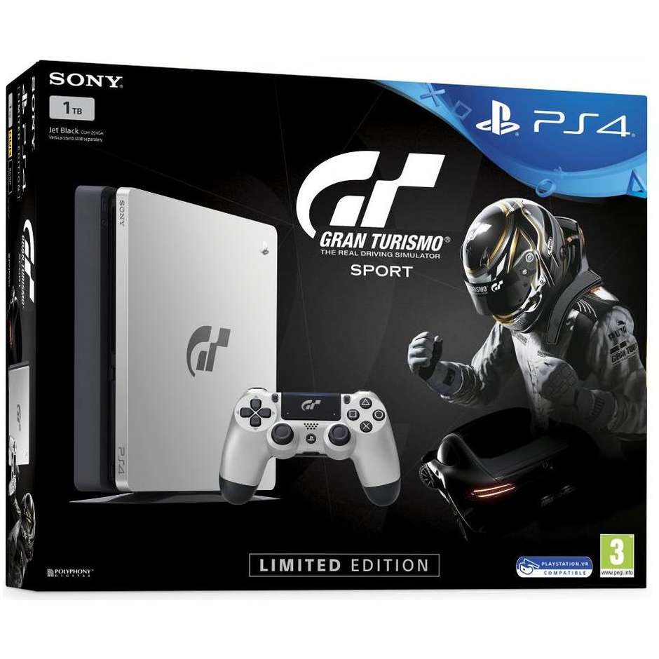 Sony PlayStation 4 Special Edition + GT Sport Console Games 1 Tb