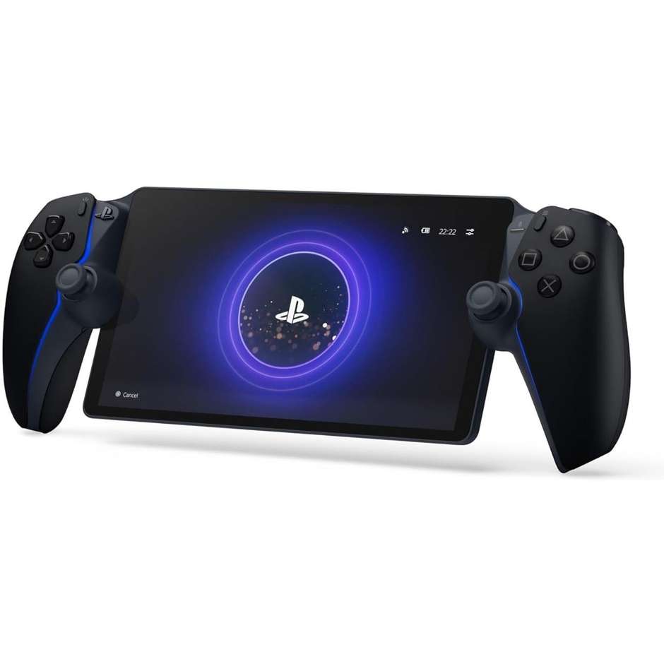 Sony PlayStation Portal Remote Player (1000045050) Riproduttore Remoto Portatile per PS5 Schermo LCD 8" Full HD 1080p 60fps con Feedback Aptico DualSense e Grilletti Adattivi Wi-Fi Bianco e Nero