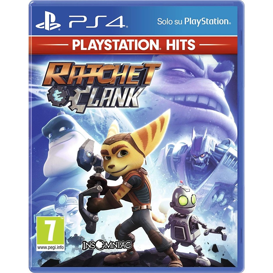 Sony Ratchet e Clank videogioco per PlayStation 4 Pegi 7