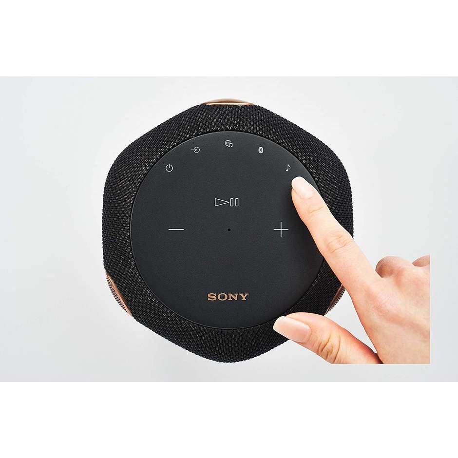 Sony SRS-RA3000 Speaker wireless Bluetooth Wifi colore nero e bronzo