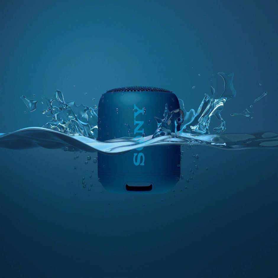 Sony SRS-XB12 speaker diffusore portatile Bluetooth Waterproof colore blu