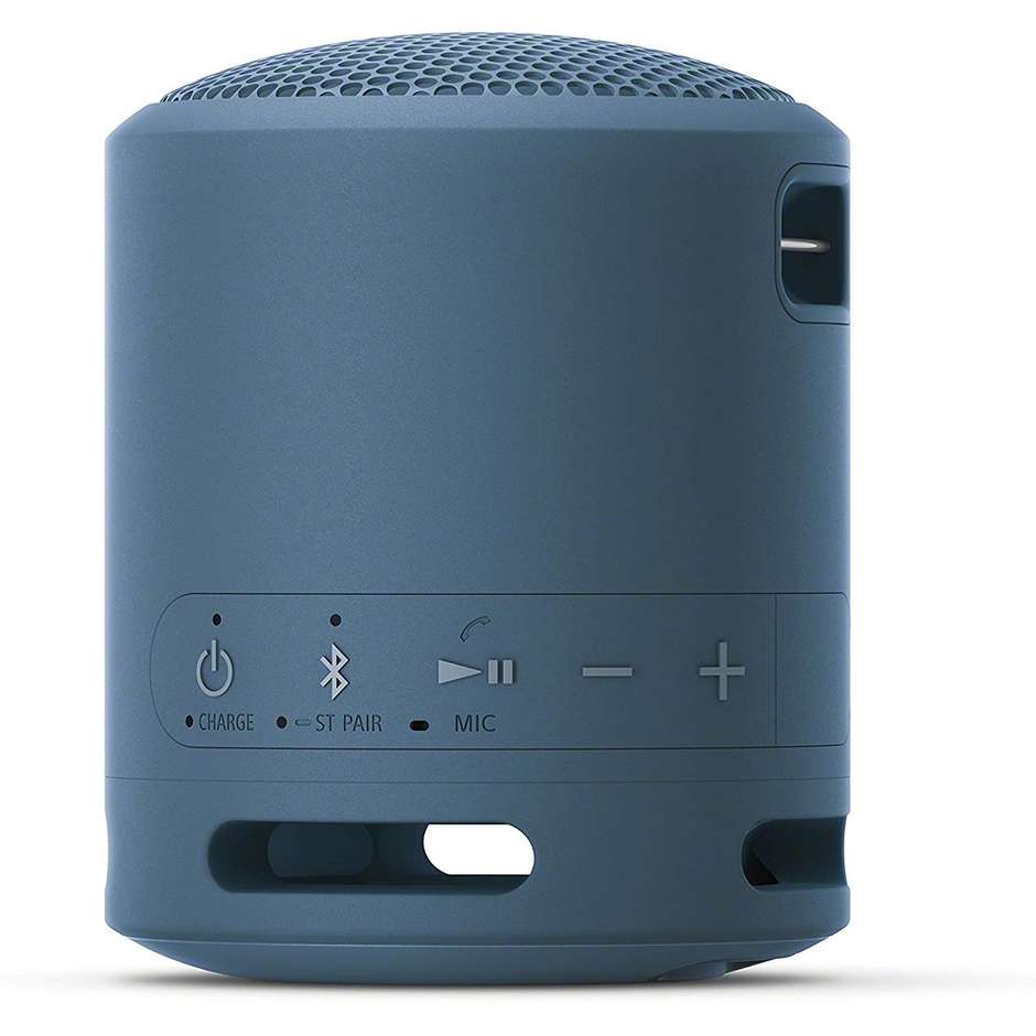 Sony SRS-XB13 Speaker Bluetooth portatile Waterproof colore Blu