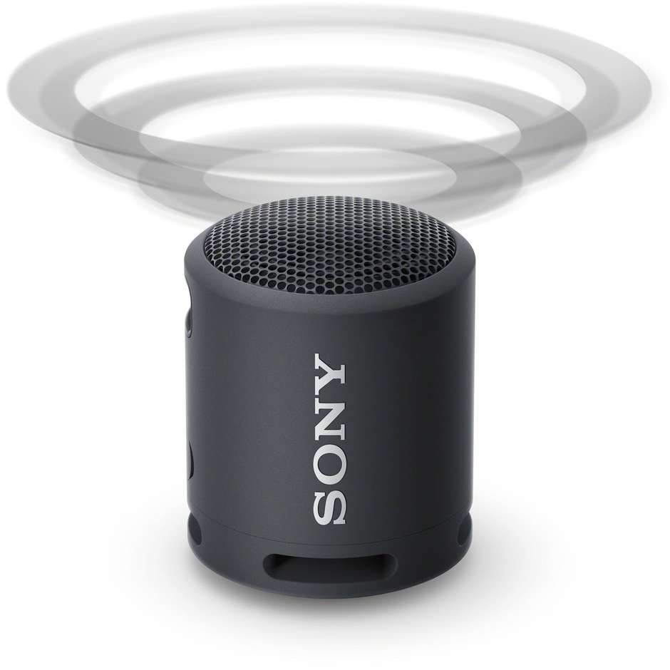 Sony SRS-XB13 Speaker Bluetooth portatile Waterproof colore Nero