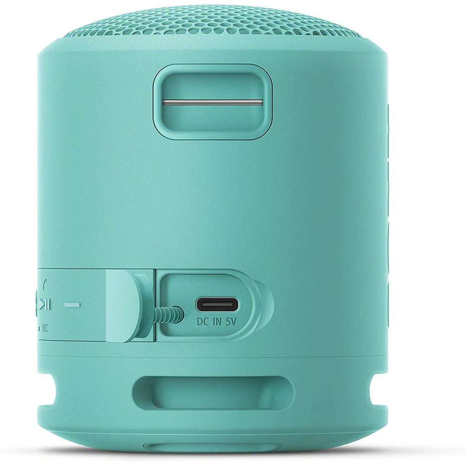 Sony SRS-XB13 Speaker Bluetooth portatile Waterproof colore verde chiaro