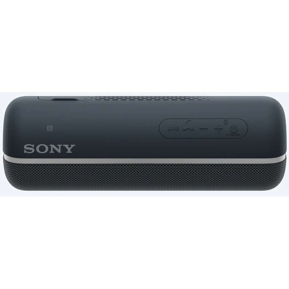 Sony SRS-XB22B.CE7 Speaker portatile Bluetooth NFC Autonomia 12 ore colore Nero