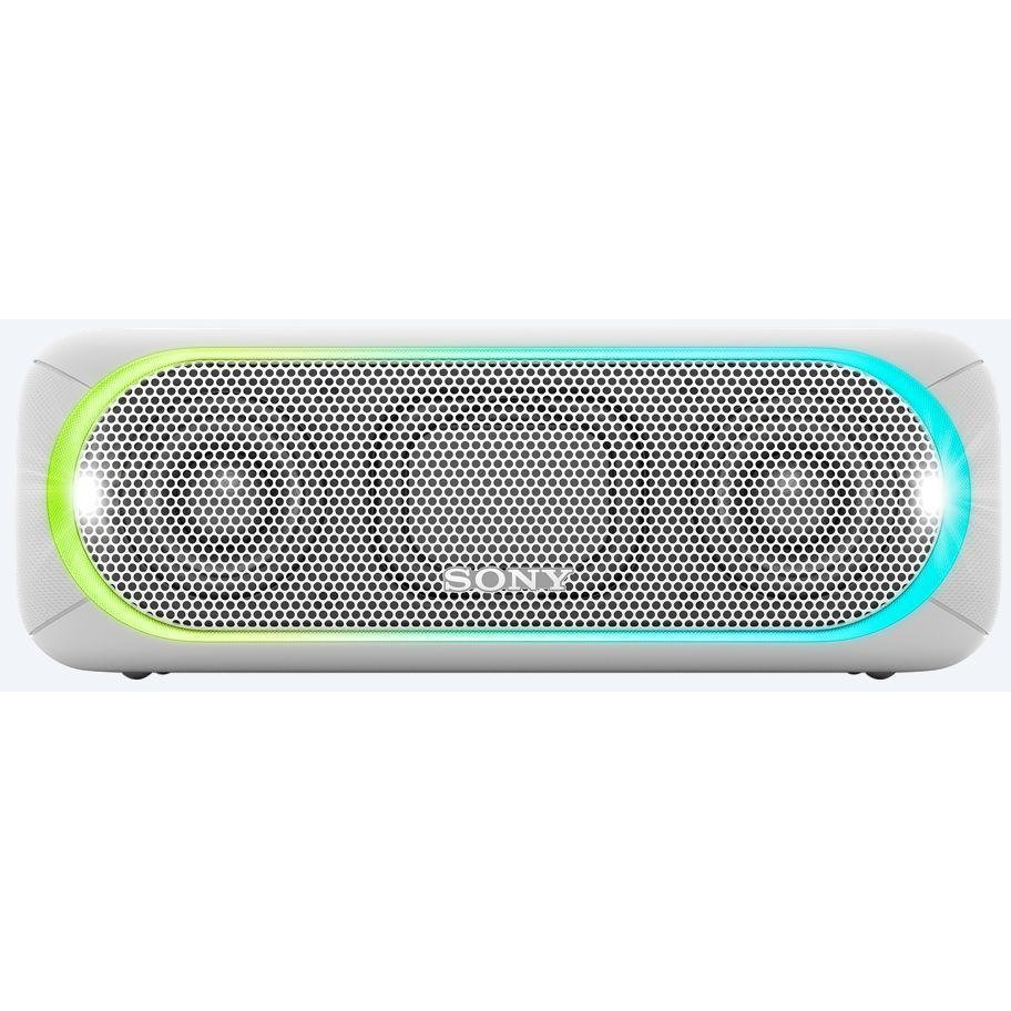 Sony SRS-XB30 speaker portatile wireless Bluetooth con luci colore bianco