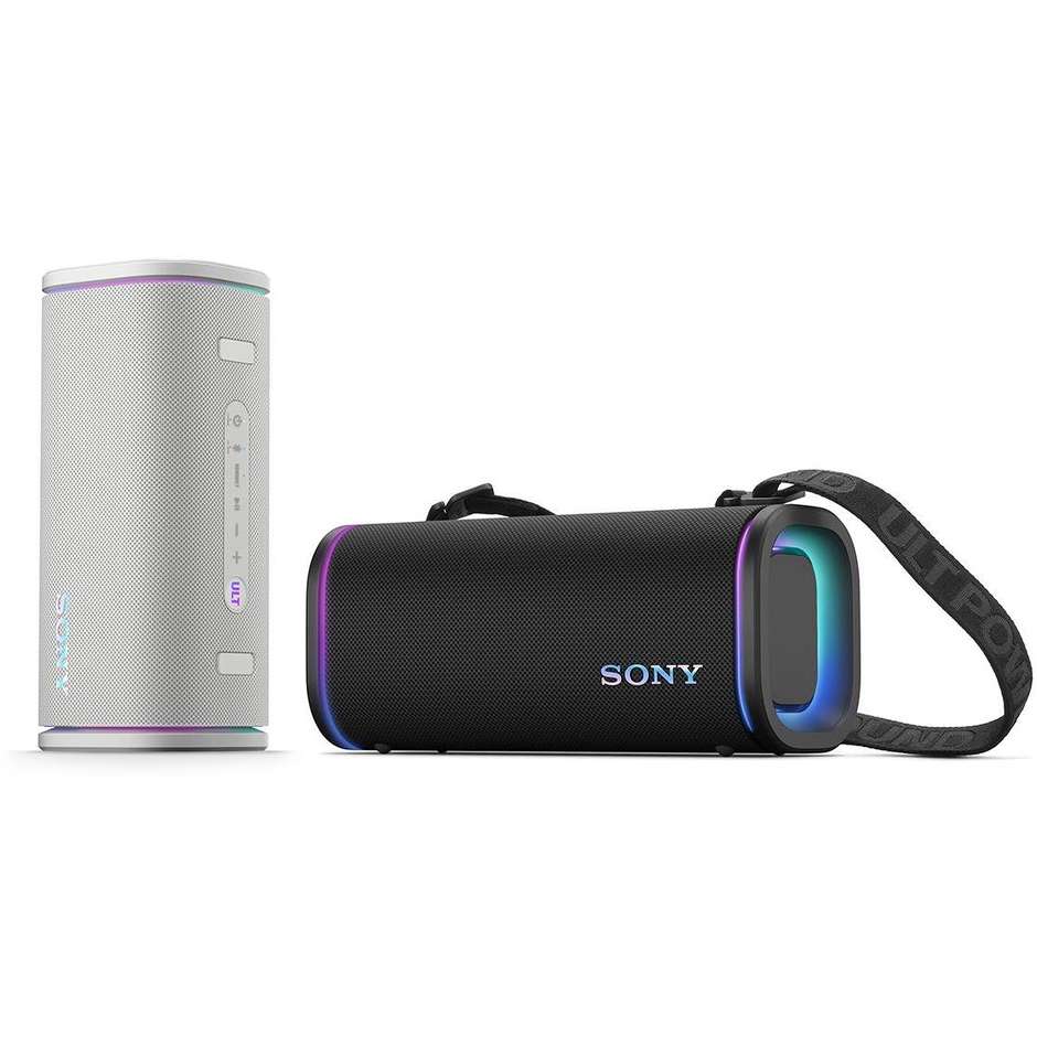 SONY SRSULT50B.CE7 Altoparlante Portatile Wireless Bluetooth Impermeabile Protezione IP66, IP67 Colore Black