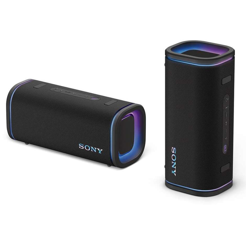 SONY SRSULT50B.CE7 Altoparlante Portatile Wireless Bluetooth Impermeabile Protezione IP66, IP67 Colore Black