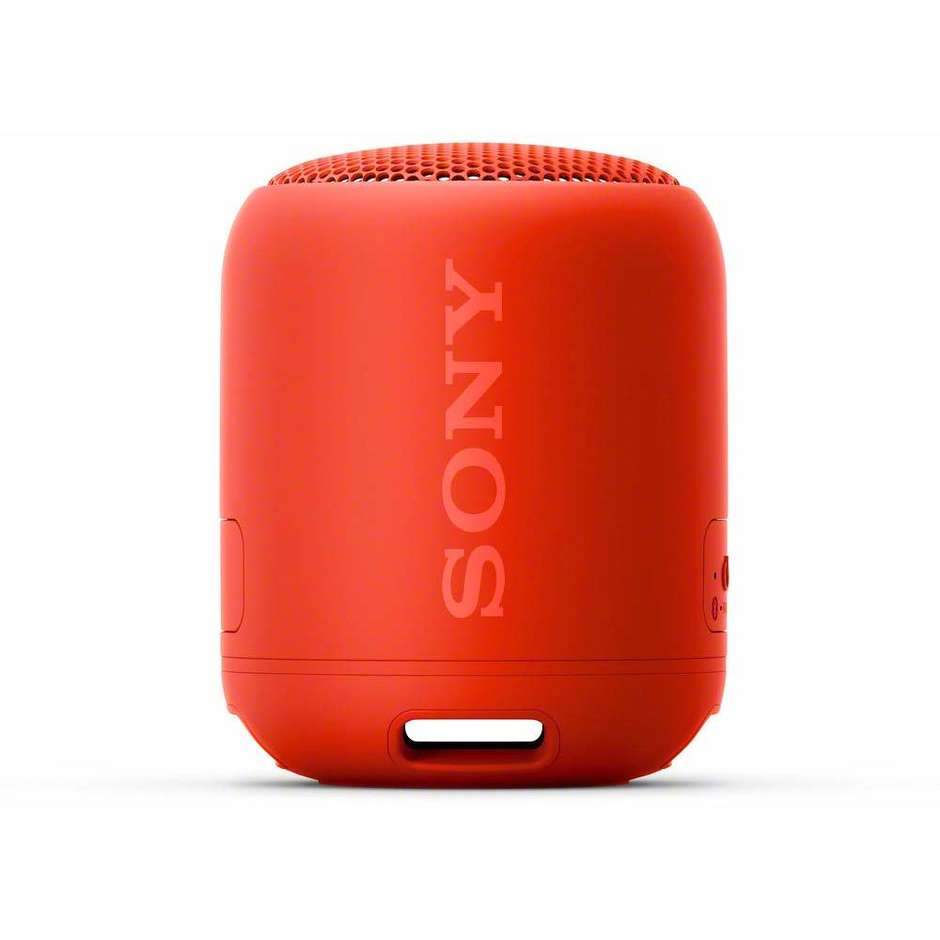 Sony SRSXB12R.CE7 speaker diffusore portatile Bluetooth Waterproof colore Rosso
