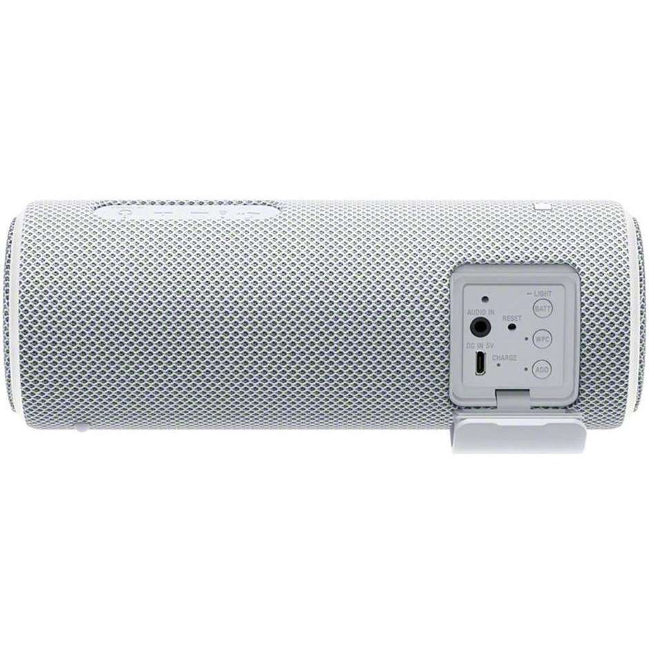 Sony SRSXB21W.CE7 diffusore speaker portatile wireless Bluetooth waterproof con funzione satellite