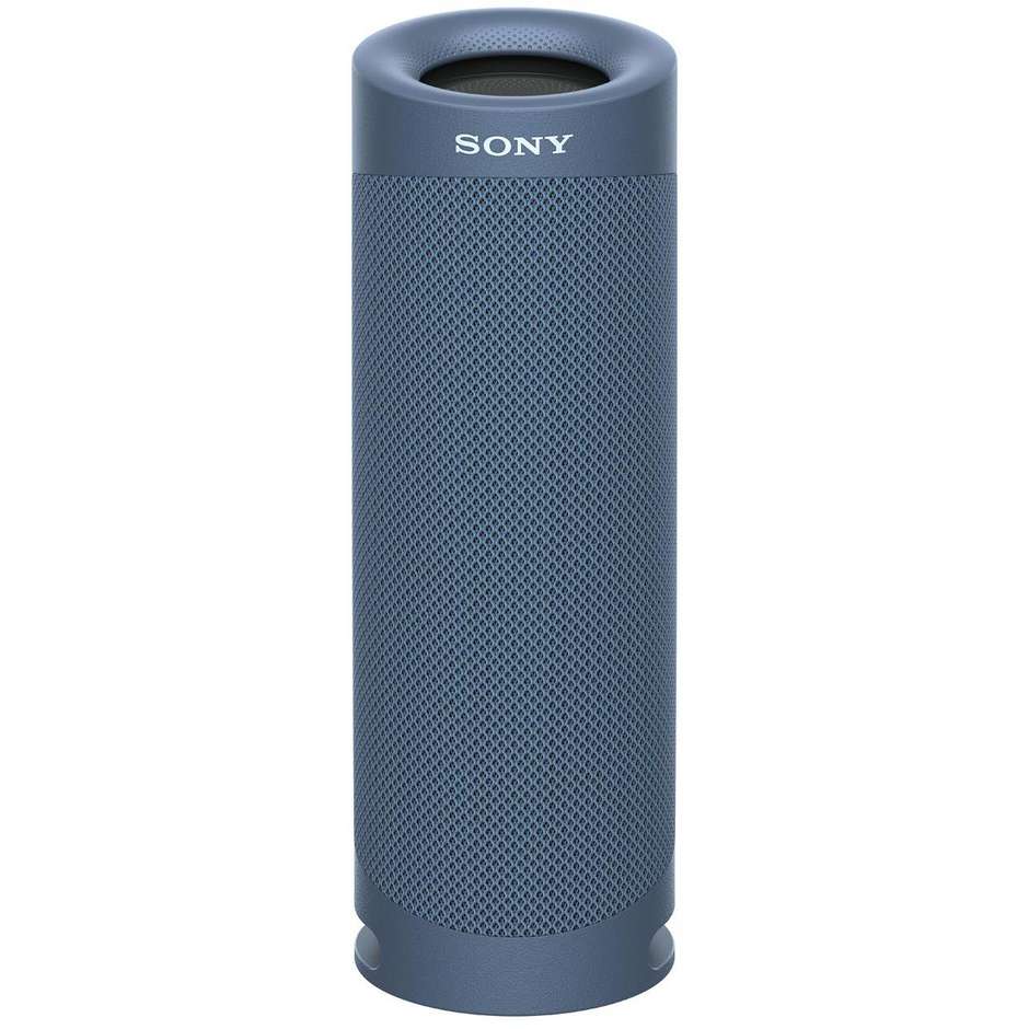 Sony SRSXB23L.CE7 speaker portatile bluetooth con extra bass colore azzurro chiaro