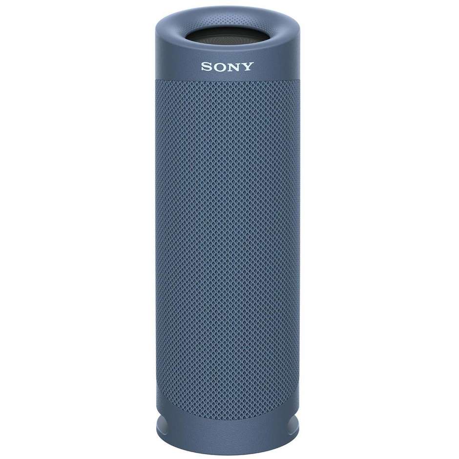 Sony SRSXB23L.CE7 speaker portatile bluetooth con extra bass colore azzurro chiaro