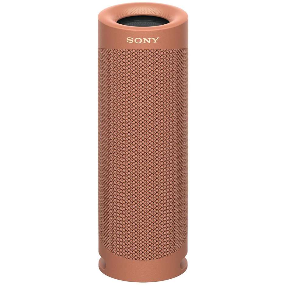 Sony SRSXB23R.CE7 speaker portatile bluetooth con extra bass colore rosso corallo