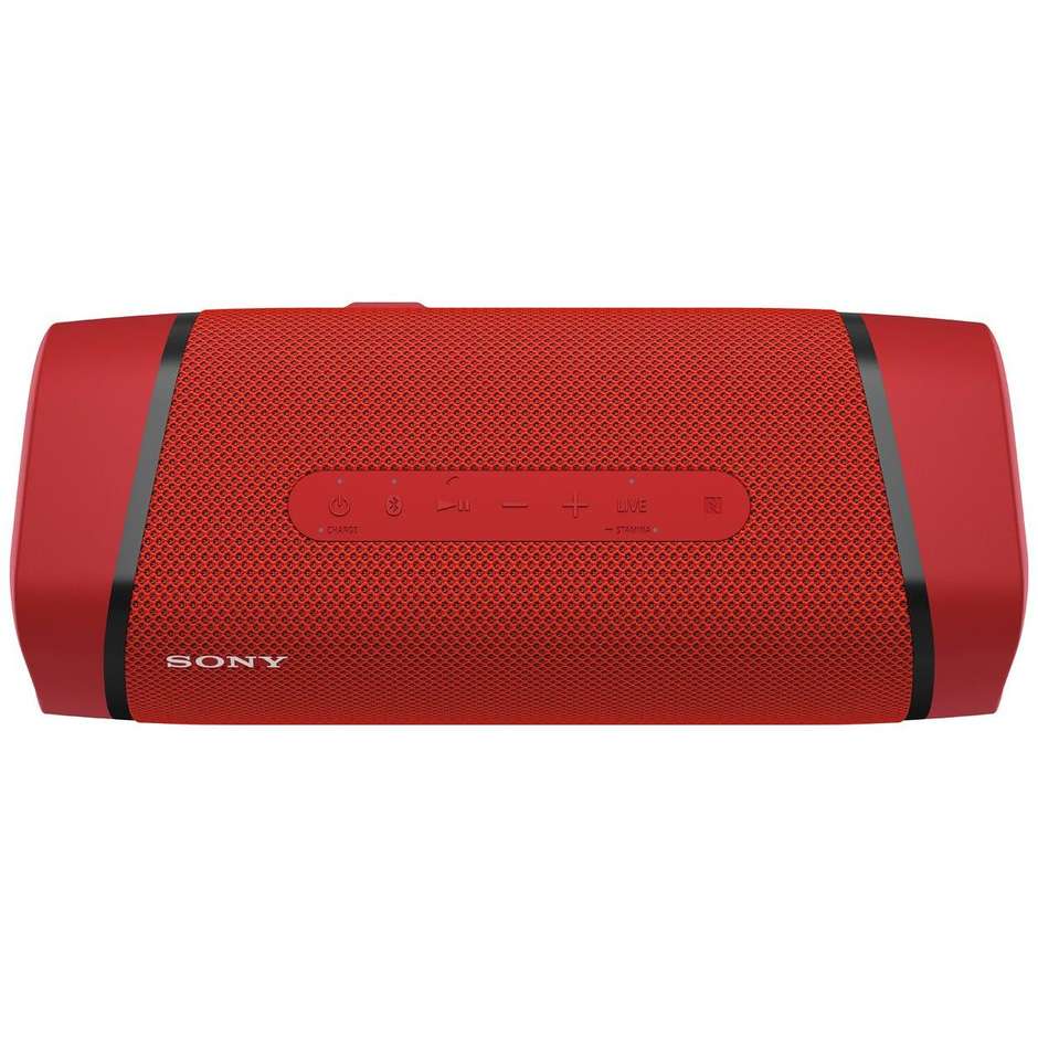 Sony SRSXB33R speaker portatile Bluetooth con ExtraBass Potenza 7,5 W colore rosso