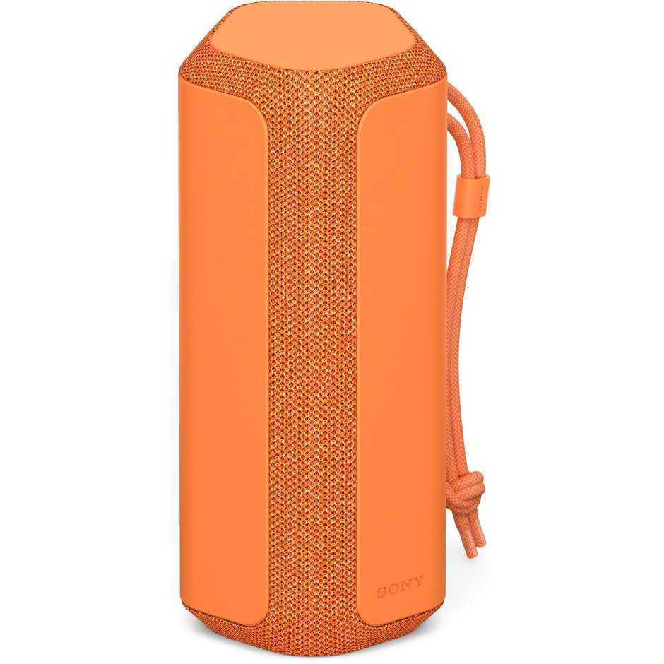 SONY SRSXE200D. Altoparlante Portatile Wireless Bluetooth Impermeabile Protezione IP67 Colore Orange
