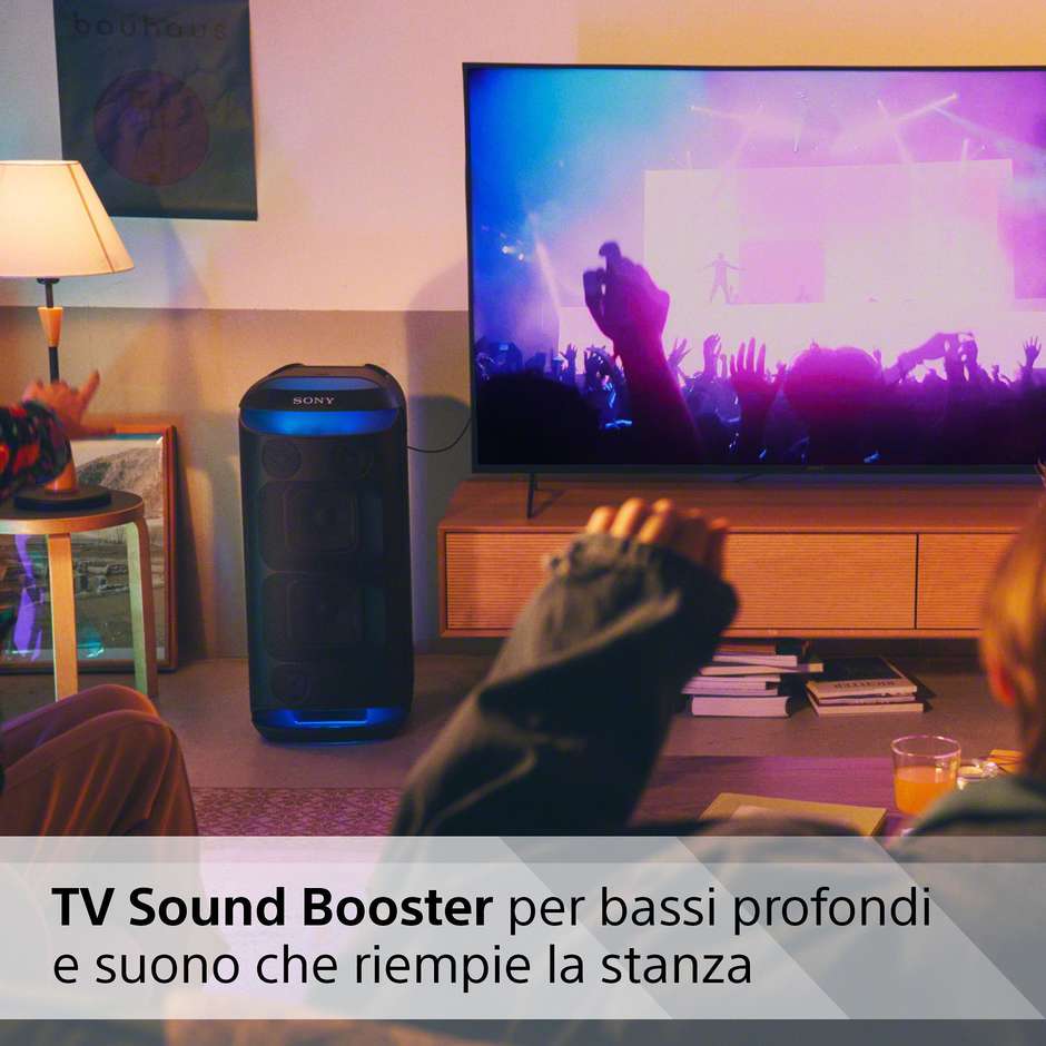 Sony SRSXV800B. Diffusore Audio Bluetooth Portatile Nero