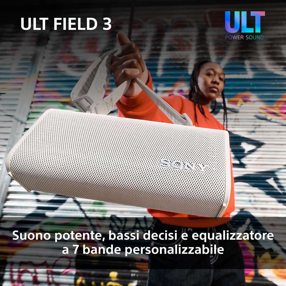 Sony ULT FIELD 3 Speaker Bluetooth portatile Colore Nero