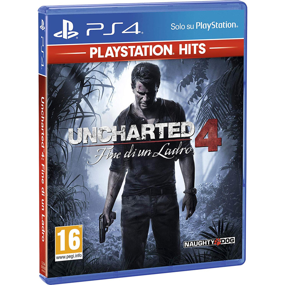 Sony Uncharted 4: Fine di un ladro videogioco per PlayStation 4 Pegi 16