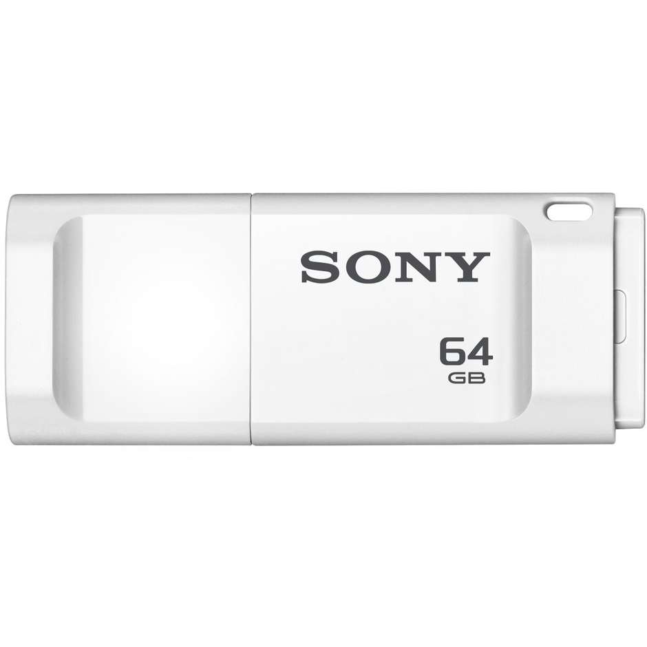 Sony USM64GXW Memoria USB 3.0 80MB/s 64 GB colore bianco