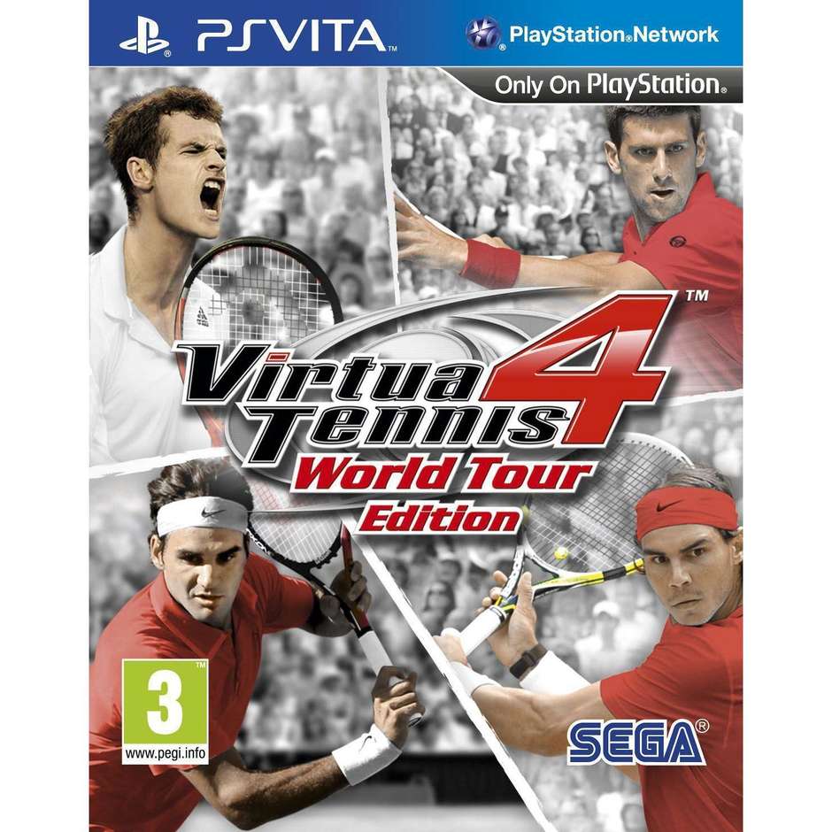 Sony Virtua Tennis 4 World Tour Edition videogioco per PlayStation Vita Pegi 3