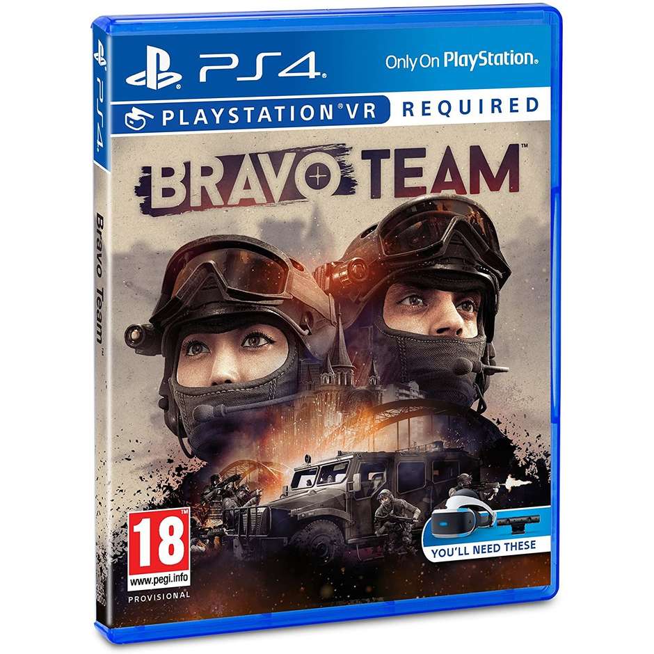Sony VR Bravo Team Videogioco per PlayStation 4 Pegi 18