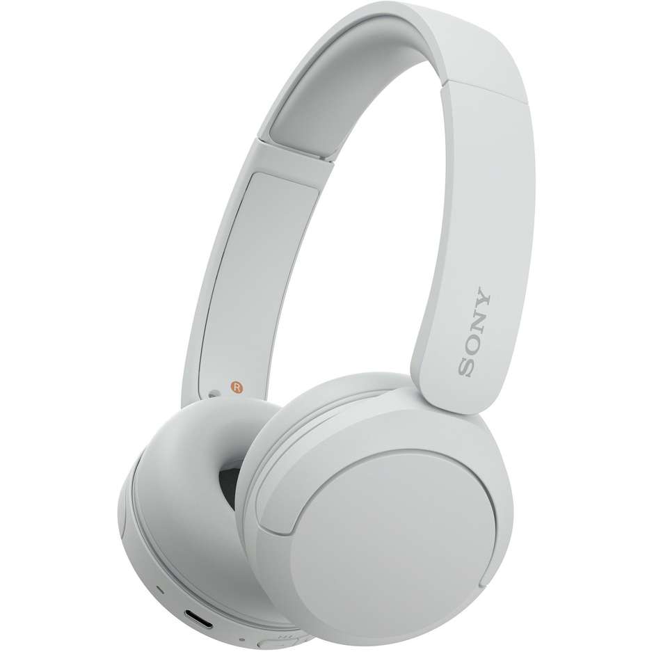 Sony WH-CH520 Cuffie Bluetooth Wireless Colore Bianco