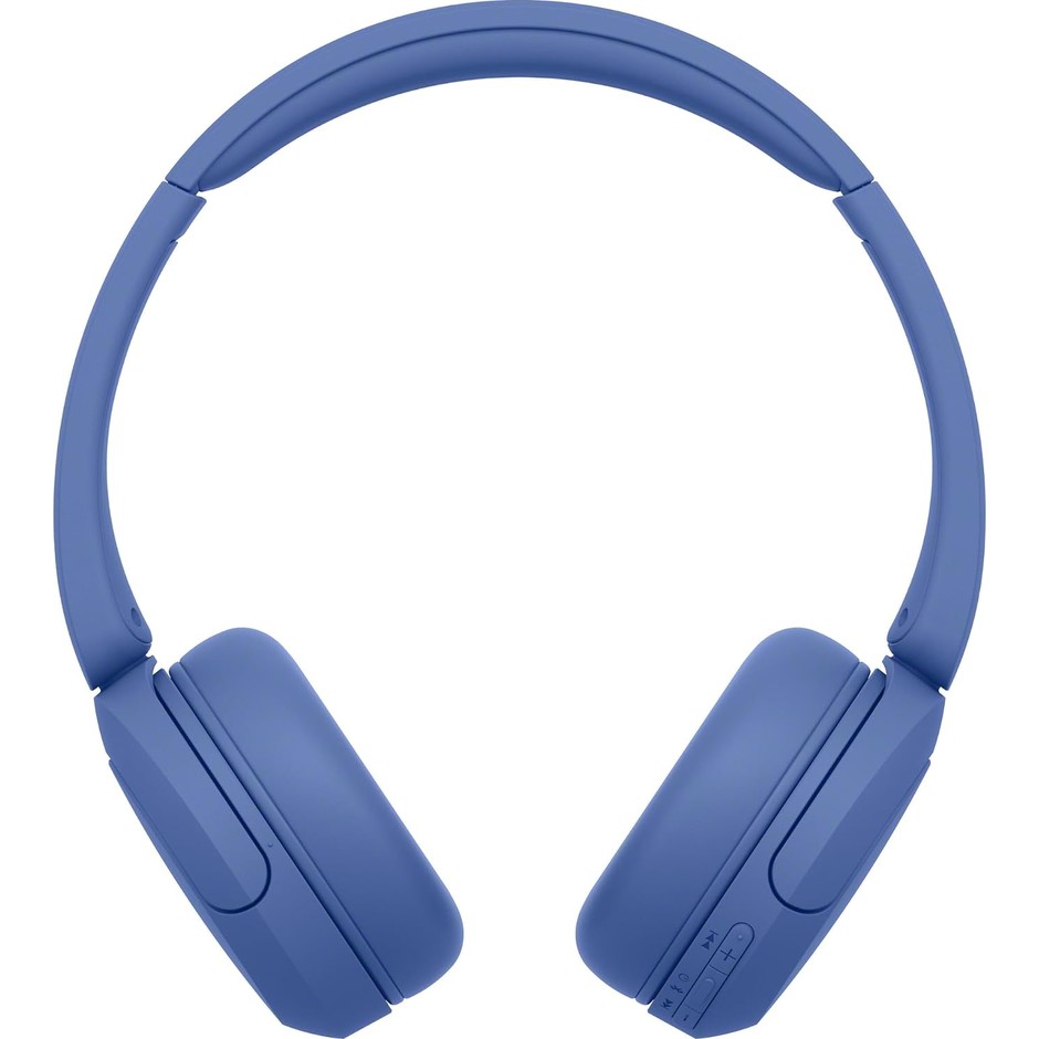 Sony WH-CH530 Cuffie wireless on-ear Bluetooth 6.0 multipoint 55 ore cobalto